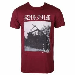 T-shirt Metal Men's Burzum - ASKE (MAROON) - PLASTIC HEAD