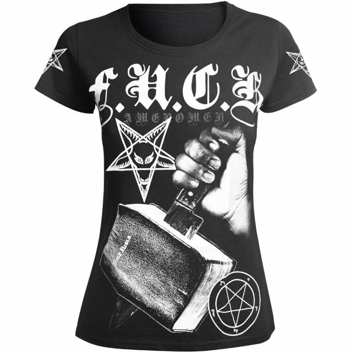 T-shirt Hardcore Women's - F.U.C.K - AMENOMEN
