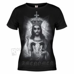 T-shirt Hardcore Women's - GOD - AMENOMEN