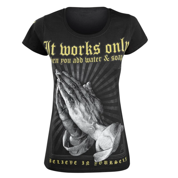 Women's T-shirt AMENOMEN - IT WORKS ONLY ...
