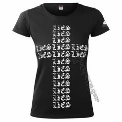 T-shirt Hardcore Women's - LIES - AMENOMEN