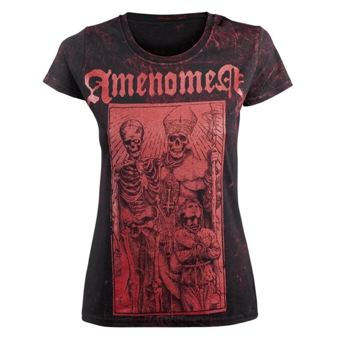 Women's T-shirt AMENOMEN - POPE AND DEATH