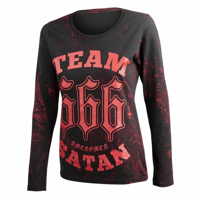 T-shirt Hardcore Women's - TEAM SATAN - AMENOMEN - Image 3