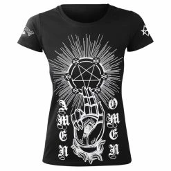 T-shirt Hardcore Women's - UNHOLY BLESSING - AMENOMEN