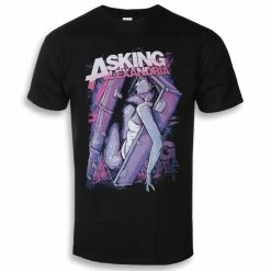 T-shirt Metal Men's Asking Alexandria - Coffin Girl - ROCK OFF
