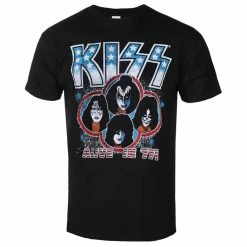 Unisex T-shirt Kiss - Alive In '77 - BL - ROCK OFF