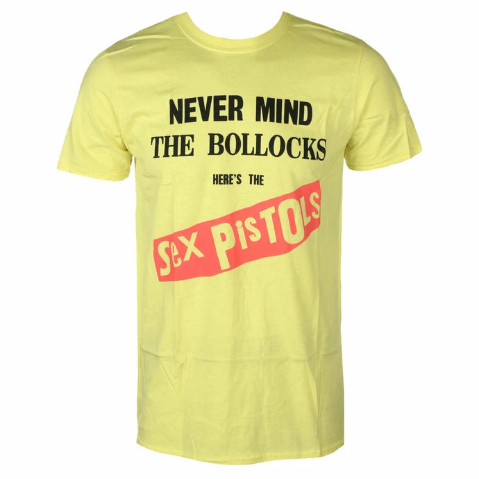 Men's T-shirt Sex Pistols - Never Mind The Bollocks - Origin Al Album - ROCK OFF
