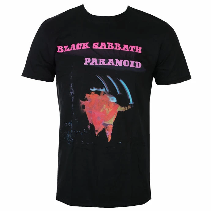 T-shirt Metal Men's Black Sabbath - Paranoid Motion Trails - ROCK OFF