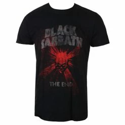 T-shirt Metal Men's Black Sabbath - The End Skull Shine - ROCK OFF
