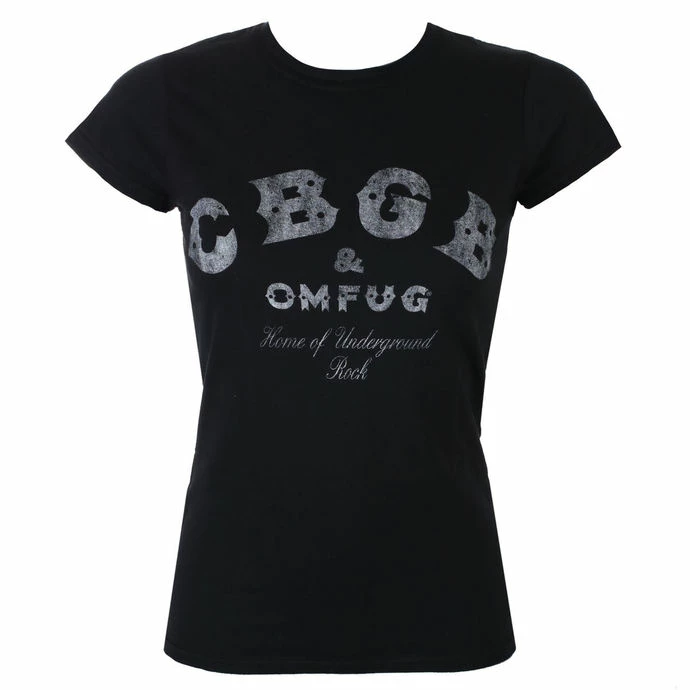 T-shirt Metal Women's CBGB - Classic Logo - ROCK OFF