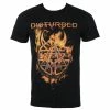 Men's T-shirt Disturbed - Burning Belief - Blk - ROCK OFF