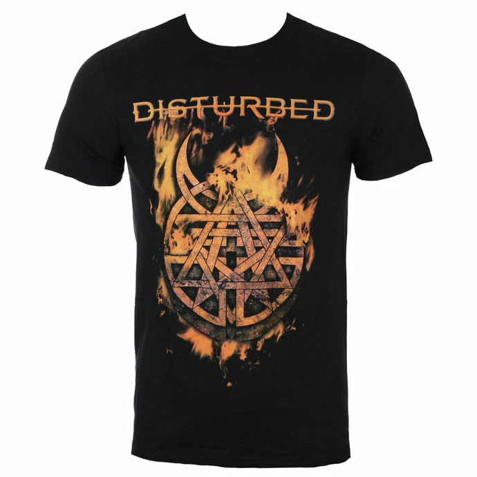 Men's T-shirt Disturbed - Burning Belief - Blk - ROCK OFF