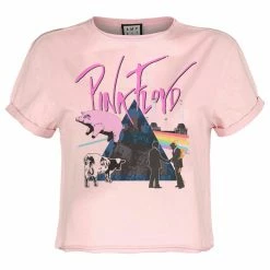 Women's T-shirt (top) PINK FLOYD - THE GREATS - PINK KASHMIR - AMPLIFIED