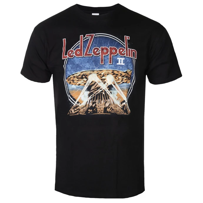 Men's T-shirt Led Zeppelin - LZII Searchlights - Black