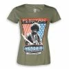 T-shirt Metal Women's Jimi Hendrix - Electric - ROCK OFF