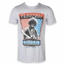 Men's T-shirt Jimi Hendrix - Electric - ROCK OFF