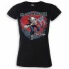 T-shirt Metal Women's Iron Maiden - Trooper Red Sky - ROCK OFF