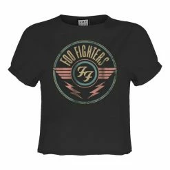 Women's T-shirt (top) FOO FIGHTERS - AIR - CHARCOAL - AMPLIFIED