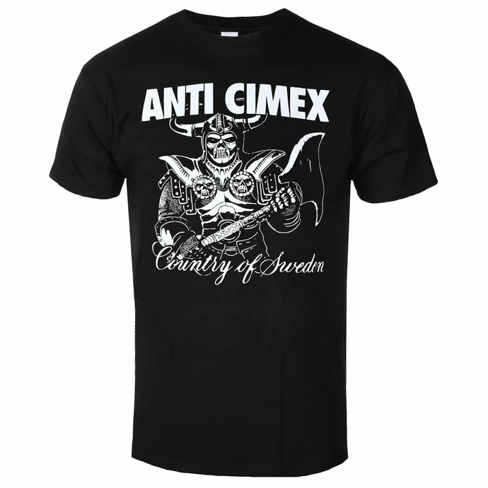 Men's T-shirt ANTI CIMEX - COUNTRY OF SWEDEN - PLASTIC HEAD