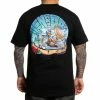 Men's T-shirt SULLEN - CHOLOHA SUNSET - BLACK