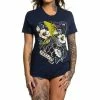 Women's T-shirt SULLEN - STILL OF THE NIGHT - NAVY