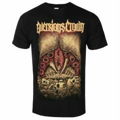 Men's T-shirt Aversions Crown - Brain Bug - Black - INDIEMERCH
