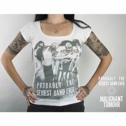 T-shirt Metal Women's Malignant Tumour - Melrose - NNM