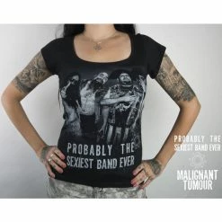 T-shirt Metal Women's Malignant Tumour - Melrose - NNM