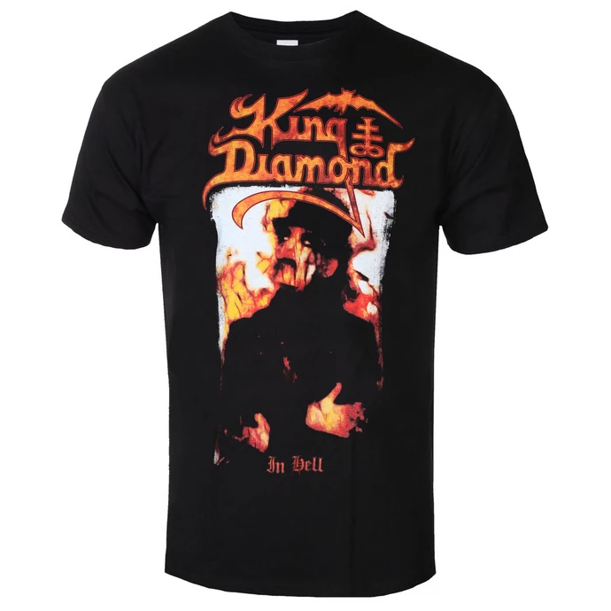 T-shirt Metal Men's King Diamond - IN HELL - PLASTIC HEAD