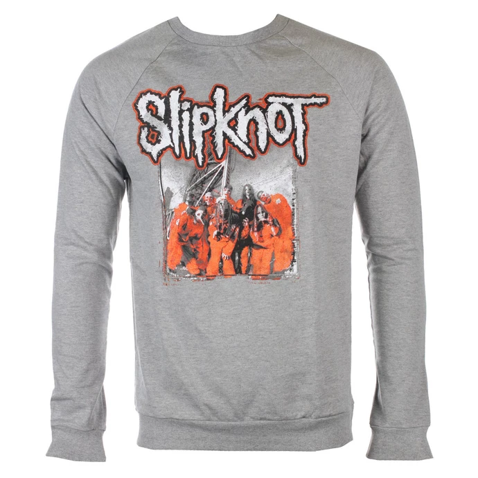 Unisex T-shirt With Long Sleeves Slipknot - Self-Titled - GREY - ROCK OFF
