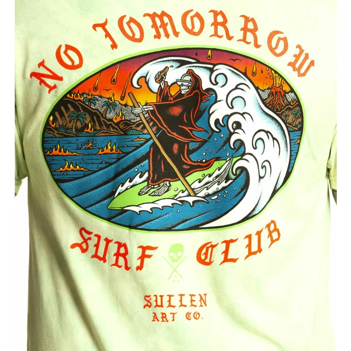 Men's T-shirt SULLEN - NO TOMORROW - NEPTUNE/PASTEL YELLOW CRYSTAL - Image 3