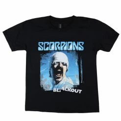 T-shirt Metal Children's Scorpions - Blackout - LOW FREQUENCY