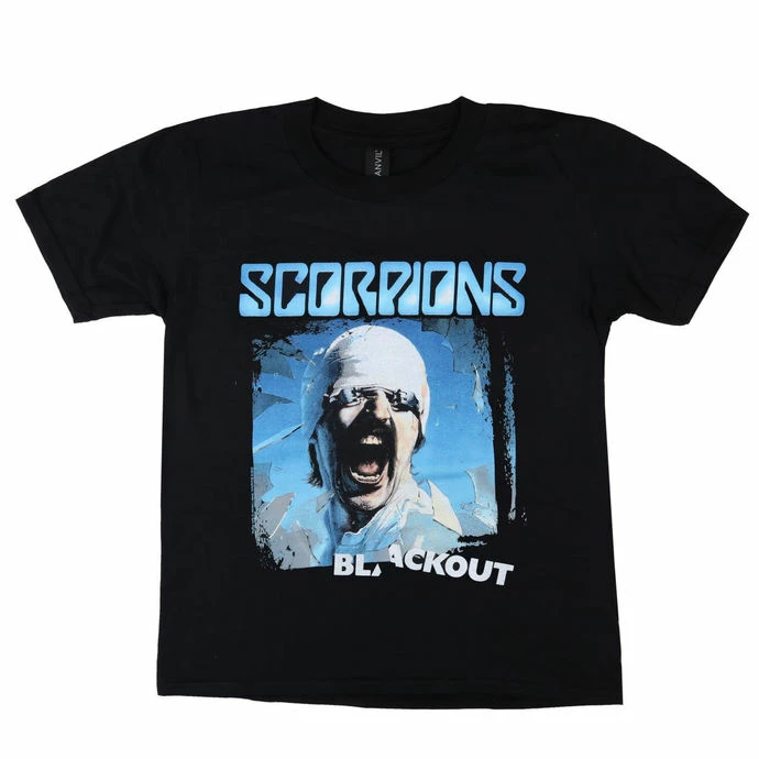 T-shirt Metal Children's Scorpions - Blackout - LOW FREQUENCY
