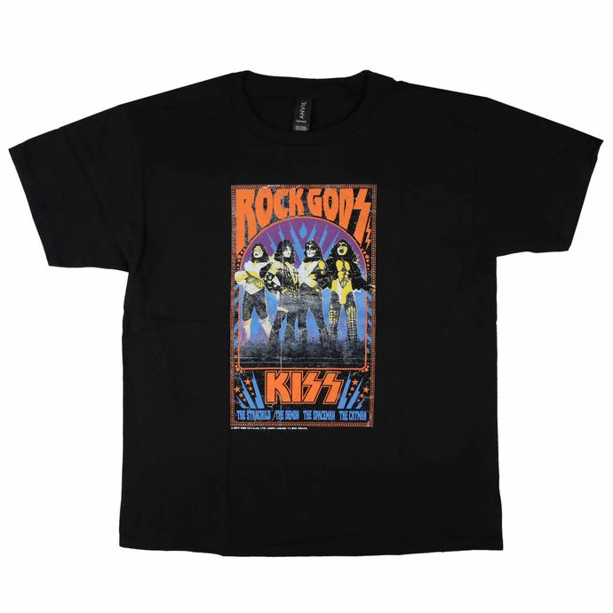 T-shirt Metal Children's Kiss - Rock God - LOW FREQUENCY