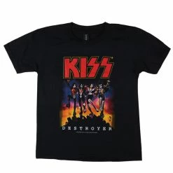 T-shirt Metal Children's Kiss - Destroyer Album - LOW FREQUENCY