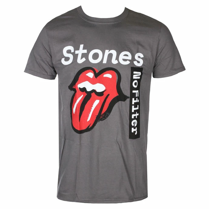 T-shirt Metal Men's Rolling Stones - No Filter Text - ROCK OFF