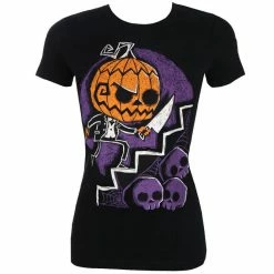 T-shirt Hardcore Women's - Secrets Under The Stairs - Akumu Ink