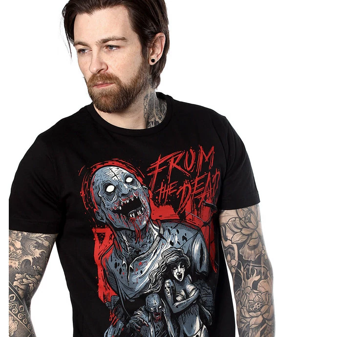 T-shirt Hardcore Men's - FROM THE DEAD - HYRAW - Image 3