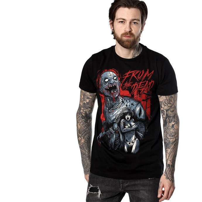 T-shirt Hardcore Men's - FROM THE DEAD - HYRAW - Image 4