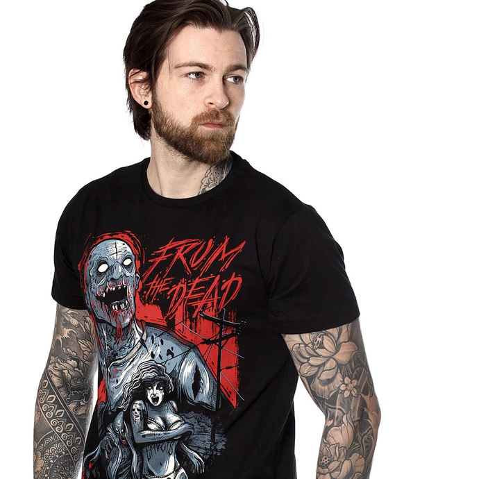 T-shirt Hardcore Men's - FROM THE DEAD - HYRAW - Image 6