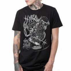 T-shirt Hardcore Men's - RIDE IN HELL - HYRAW