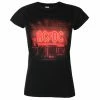 Women's T-shirt AC / DC - PWR STAGE - PLASTIC HEAD