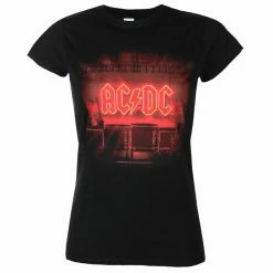 Women's T-shirt AC / DC - PWR STAGE - PLASTIC HEAD