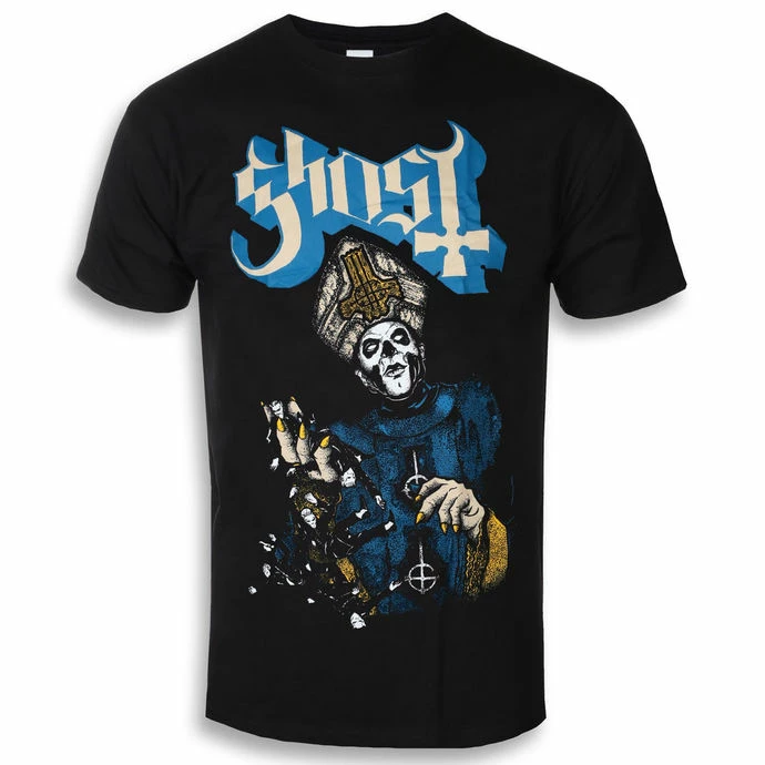 T-shirt Metal Men's Ghost - Papa Of The World - ROCK OFF