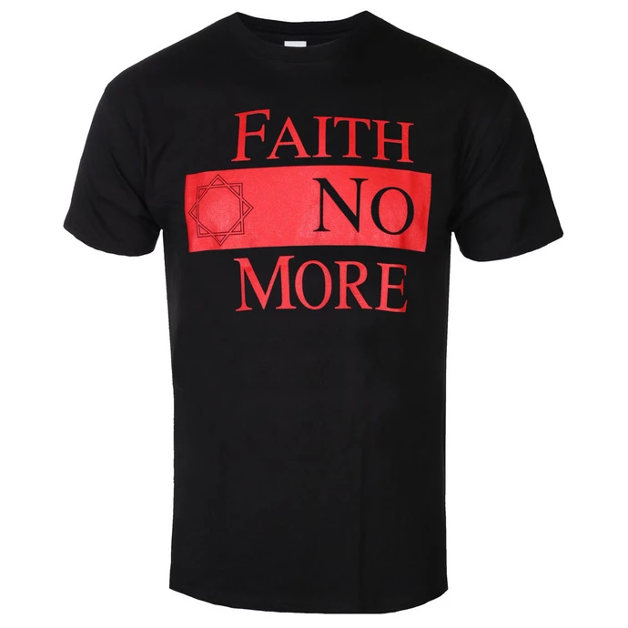 Men's T-shirt Faith No More - Classic New Logo Star - ROCK OFF