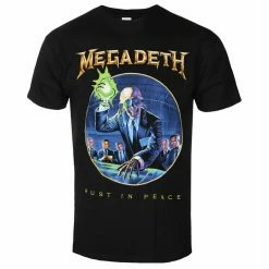 Men's T-shirt Megadeth - RIP Anniversary BL - ROCK OFF