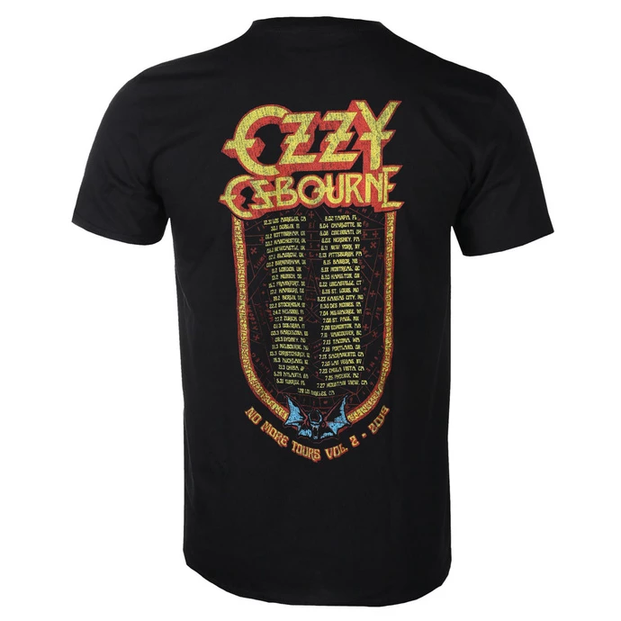 T-shirt Metal Men's Ozzy Osbourne - Bat Circle - ROCK OFF - Image 2