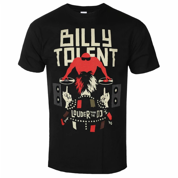 Men's T-shirt Billy Talent - Louder Than The DJ - Black